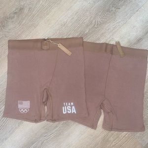 TWO PAIRS! Skims Olympic Rib Boxers | M